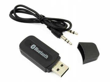 Adapter odbiornik bluetooth do auta USB miniJack