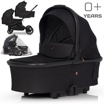 GONDOLA DO WÓZKA BLIŹNIACZEGO ROK PO ROKU CAVOE AVEC 0-9KG + FOLIA MATERAC