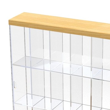 Полка-витрина для фигурок Акриловая стойка для игрушек.