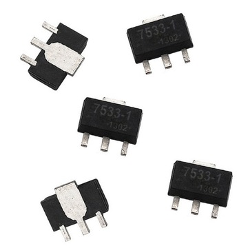 HT7533-1 SOT89 5 szt. stabilizator 3,3V SMD szybko