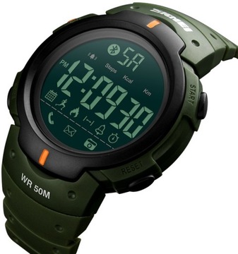 SKMEI SPORTOWY ZEGAREK SMARTWATCH BLUETOOTH APLIKACJA