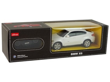 Автомобиль радиоуправляемый BMW X6 Rastar 1:24 белый