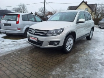 Volkswagen Tiguan I SUV Facelifting 1.4 TSI BlueMotion 122KM 2013 Volkswagen Tiguan Bezwypadkowy Serwisowany Kamera