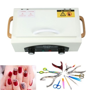 Высокотемпературный стерилизатор со съемным резервуаром из нержавеющей стали.