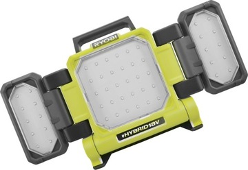 RYOBI АККУМУЛЯТОРНАЯ СВЕТОДИОДНАЯ ГАЛОГЕННАЯ ЛАМПА ГИБРИДНАЯ 3000 лм 18В RLPH18-0