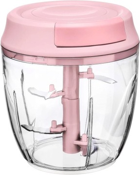 MPM Rozdrabniacz do warzyw 1000 ml RÓŻOWY