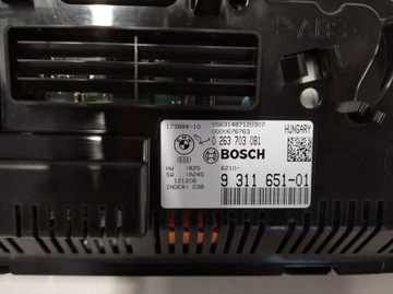 BMW F10 F01 F06 F12 F02 PŘÍSTROJOVÁ DESKA BUDÍK 6WB HUD 9348145