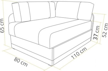 BIRD Vaxer раскладной диван угловой диван