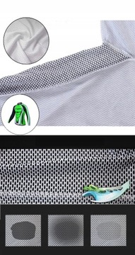 KOSZULKA NA ROWER TERMOAKTYWNA Z ODBLASKIEM TERMO