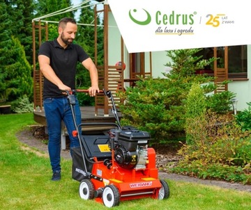 Скарификатор Weibang WB384RB PROFI XL с наклонными ножами