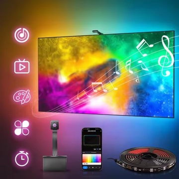 RGB IC Ambient LED TV Strip Интеллектуальная синхронизация экрана 4 м ''40-60''