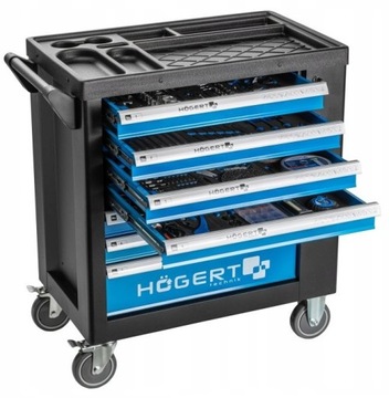 HOGERT HT7G050 ТЕЛЕЖКА ДЛЯ ИНСТРУМЕНТОВ 544 шт.