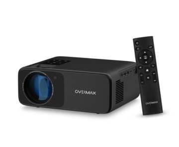 ПРОЕКТОР Мультимедийный проектор Overmax FullHD 1080p 200 дюймов Wi-Fi HDMI + пульт дистанционного управления