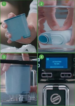 4X FILTR DO EKSPRESU SAECO PHILIPS LATTEGO ORYG.