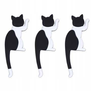 3x Naklejki na lodówkę Cartoon magnetyczne hak