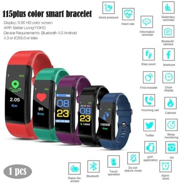 Smart Watch Heart Rate Blood Monitor Pressure