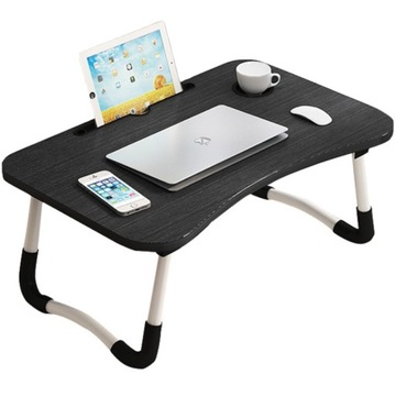 SKŁADANY STOLIK POD LAPTOPA DO ŁÓŻKA PODSTAWKA PRZENOŚNY NA NOGACH