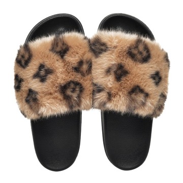 ШЛЕПАНКИ ЖЕНСКИЕ МЕХОВЫЕ, РОЗОВЫЕ, a la LOUIS