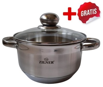 Garnek 1,8L na Kuchenkę Gazową,Indukcyjną.Indukcja