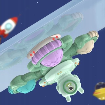 2024 НОВЫЙ НАБОР ИГРУШЕК 2024 ИЗ 3 ПРИСОСОК ВЕРХНИЙ СПИННЕР АСТРОНАВТ
