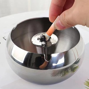 ЗАКРЫТАЯ ПЕПЕЛЬНИЦА ДЛЯ БАЛКОНА, МЕТАЛЛИЧЕСКАЯ, САДОВАЯ, БЕЗ ЗАПАХА