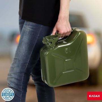 ТОПЛИВНАЯ КАНИСТРА 5 Л, МАСЛО, МЕТАЛЛИЧЕСКИЙ БАК, ЗАБАВНАЯ