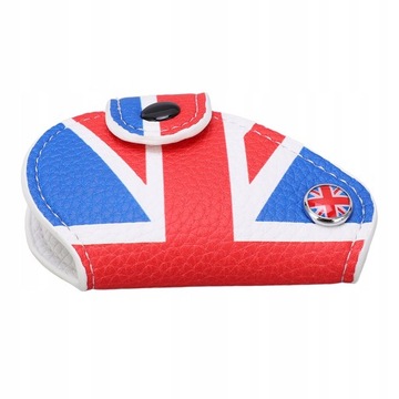 Брелок в стиле красного синего флага