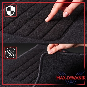 Специальные велюровые коврики с вышивкой БАБОЧКА - 7мм