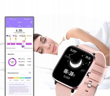 Часы SMARTBAND SMARTWATCH Пульс Шагомер Калории AMOLED