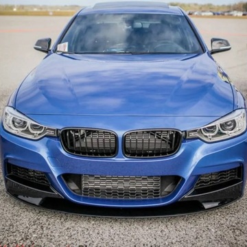 СПОЙЛЕР РАЗДЕЛИТЕЛЬ ПЕРЕДНИЙ BMW 2012+ F30 F31 M-MSP ПАКЕТ ЧЕРНЫЙ ГЛЯНЦЕВЫЙ