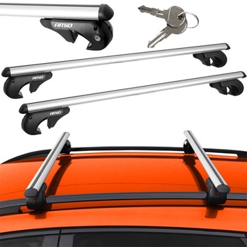 ZAMYKANY BAGAŻNIK DACHOWY DO OUTLANDER W163 W164 W166 PARTNER CADDY SHARAN