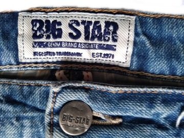 SPODNIE JEANS BIG STAR DRAKE W38/L32-W100/L110 DENIM EXTRA QUALITY COMFORT