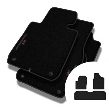 Velurové koberce Performance Premium pro Seat Alhambra II 2010-2020