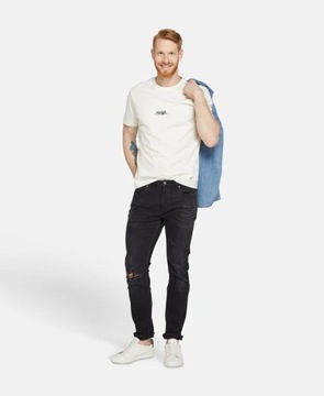 HUGO BOSS jeansy męskie spodnie jeansowe r. 31X32 czarne slim fit