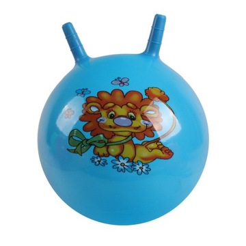 РУЧКА С РОГАМИ ДЛЯ прыжкового мяча - ЗЕЛЕНАЯ