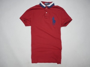 RALPH LAUREN POLO BIG PONY koszulka custom fit S