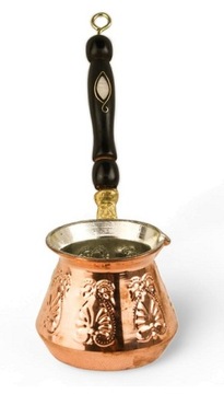 Turecki miedziany tygielek do kawy 300ml