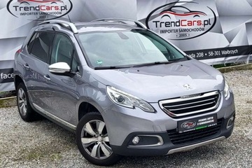 Peugeot 2008 I SUV 1.6 e-HDi 92KM 2013 Peugeot 2008 1.6 HDI Navi Pol Skora bezwypadkowy serwisowany Gwarancja opl
