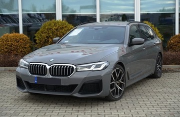 BMW Seria 5 G30-G31 Touring Facelifting 3.0 530d 286KM 2021 BMW Seria 5 Kamera, Tempomat, 1rej.2022r, LED, Live Cockpit, FV23 3.0 286KM