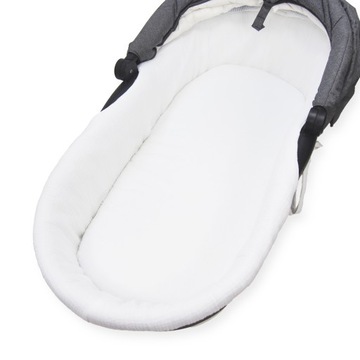 WKŁADKA DO GONDOLI WÓZKA PRZEŚCIERADŁO MUŚLINOWA PREMIUM