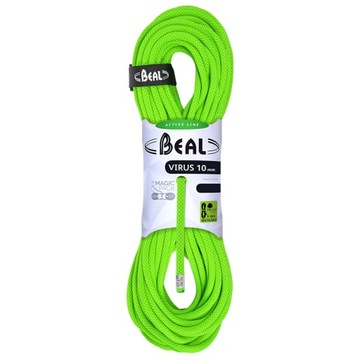 Beal Virus 10mm, jednolity zielony