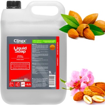 CLINEX LIQUID SOAP ароматизированное жидкое мыло 5л.