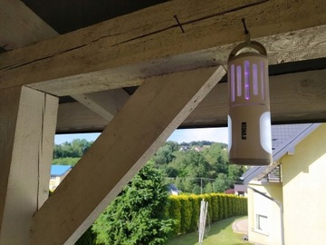 ИНСЕКТИЦИДНАЯ ЛАМПА ДЛЯ ПАЛАТКИ 2В1 СВЕТОДИОДНЫЙ ФОНАРЬ НА АККУМУЛЯТОРЕ НАСЕКОМО КОМАР ЛАПА