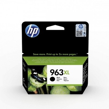 TUSZ ORYGINALNY HP 963XL 3JA30AE black 9013 9010