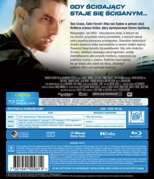 Отчет меньшинства, Blu-ray