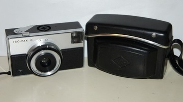 Klasyk aparat analogowy AGFA ISO-PAK C w etui