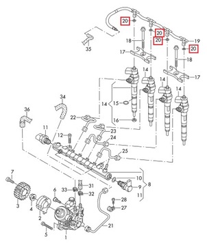 4× PIERSC USZ WHT006497A