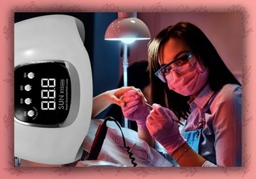 ЛАМПА ДЛЯ НОГТЕЙ 280ВТ ДЛЯ ГИБРИДНЫХ УФ-СВЕТОДИОДНЫХ ГЕЛЕЙ SUN X15 DUAL MAX МОДЕЛЬ 2024 г.