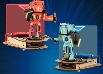 TECHNOLOGICZNE STARCIA - MECHANICZNE PUZZLE 3D SMARTIVITY