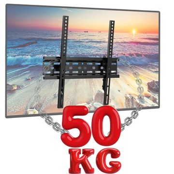 КРЕПЛЕНИЕ ДЛЯ ТЕЛЕВИЗОРА, НАКЛОНЯЕМОЕ, РЕГУЛИРУЕМАЯ ВЕШАЛКА ДЛЯ ТЕЛЕВИЗОРА, ОЧЕНЬ ПРОЧНАЯ, 32–70 ДЮЙМОВ + ПОЛКА